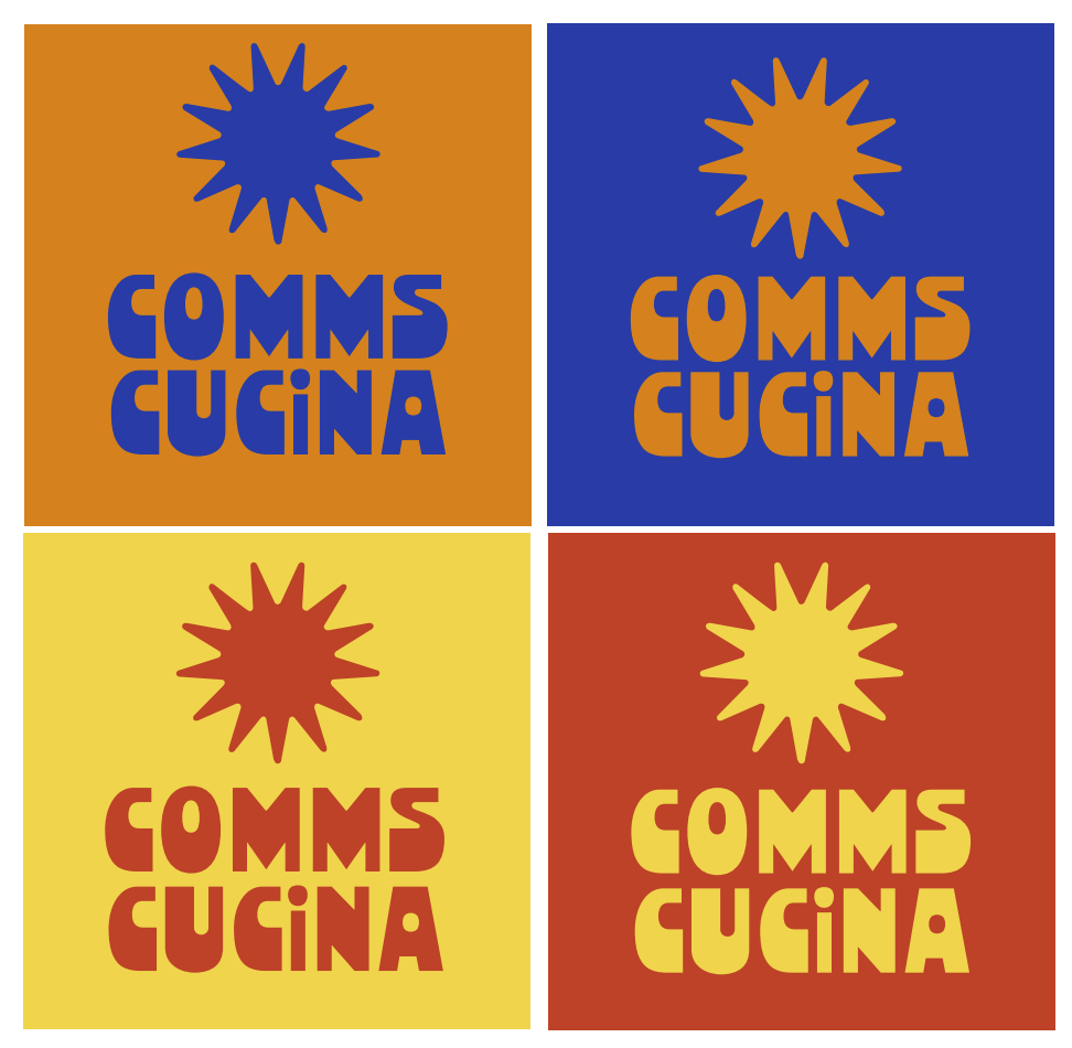 Comms Cucina Branding