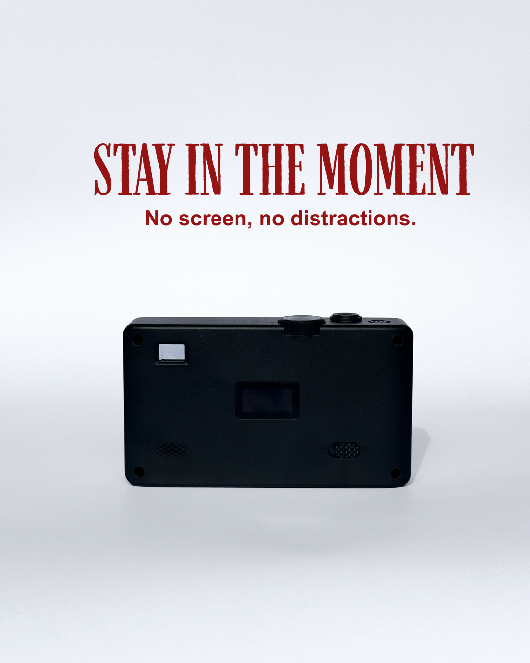 Mimies Digital Film Camera — Red Edition