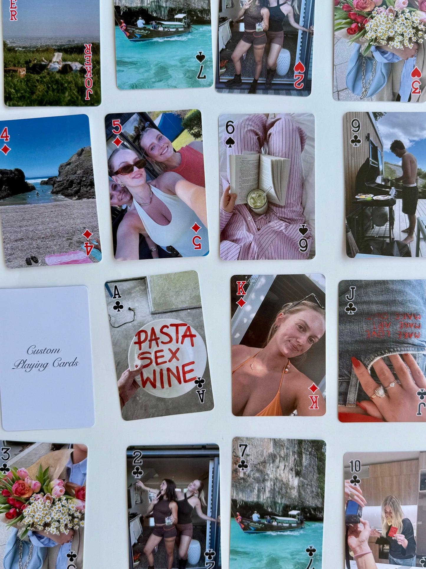 Personalized Photo Playing Cards